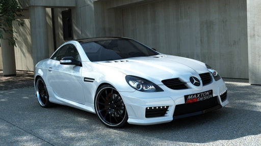 Maxton Design SIDE SKIRTS MERCEDES SLK R171 (SLK R172 AMG LOOK) ABS PLASTIC