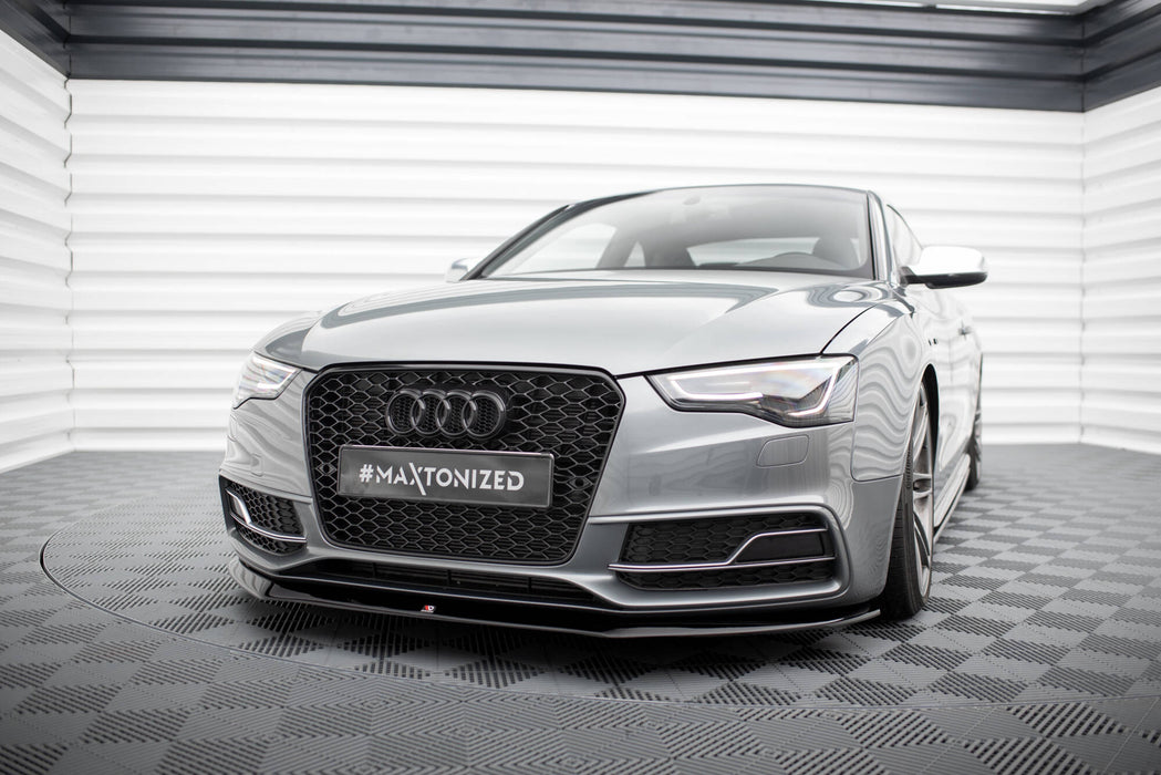 Maxton Design Front Splitter V.1 Audi S5 / A5 S-Line 8T FL