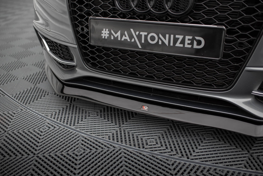 Maxton Design Front Splitter V.1 Audi S5 / A5 S-Line 8T FL