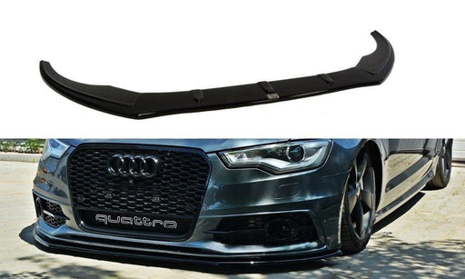 Maxton Design Front Splitter V.1 Audi S6 / A6 S-Line C7