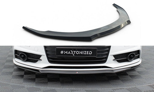 Maxton Design Front Splitter Audi S7 / A7 S-Line C7 FL