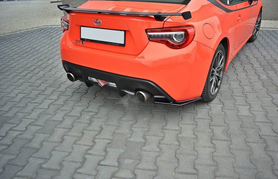 Maxton Design REAR SIDE SPLITTERS V.1 TOYOTA GT86 FACELIFT