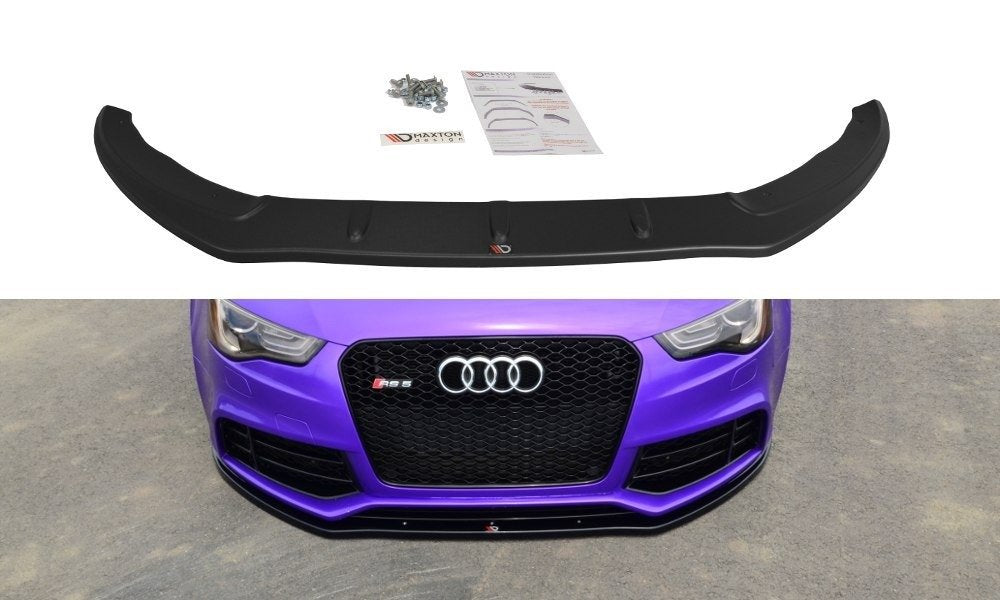 Maxton Design FRONT SPLITTER AUDI RS5 FACELIFT MODEL (2011-)