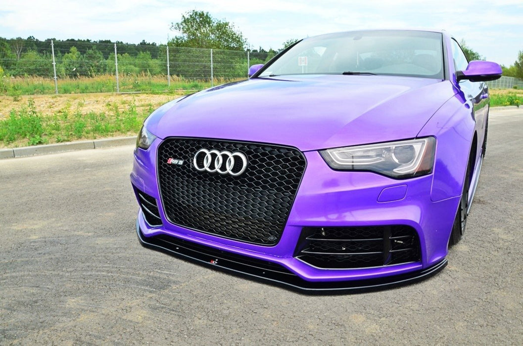 Maxton Design FRONT SPLITTER AUDI RS5 FACELIFT MODEL (2011-)