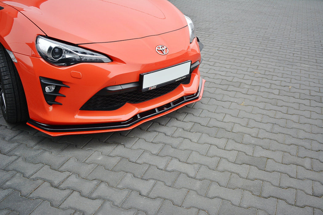 Maxton Design FRONT SPLITTER V.4 TOYOTA GT86 FACELIFT