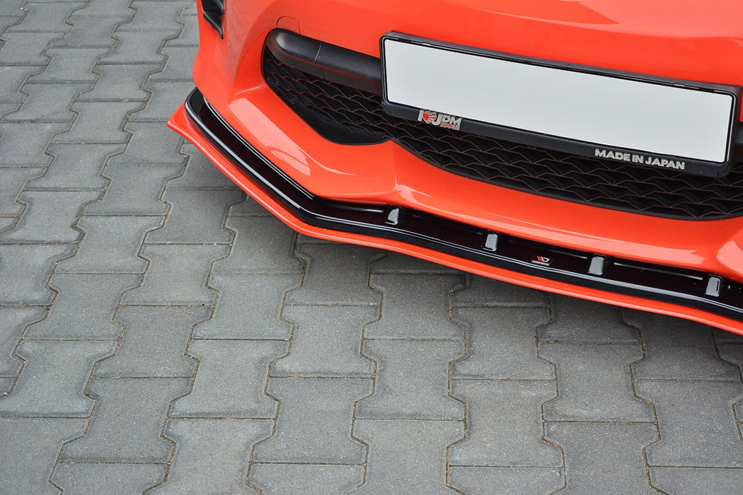 Maxton Design FRONT SPLITTER V.4 TOYOTA GT86 FACELIFT