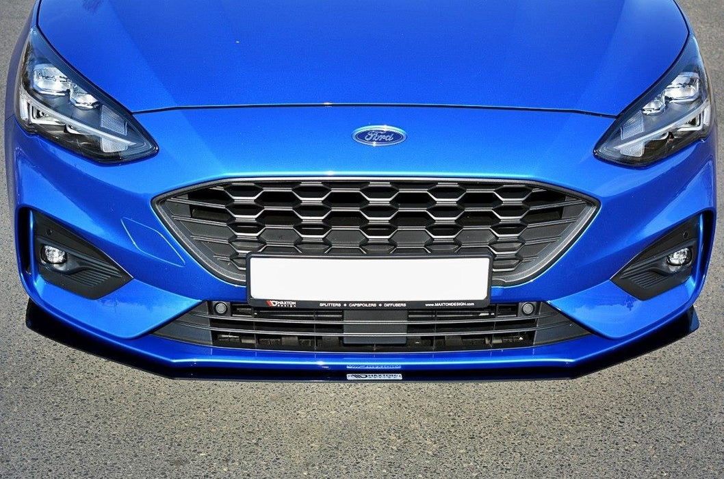 Maxton Design Racing Front Splitter Ford Focus ST / ST-Line Mk4