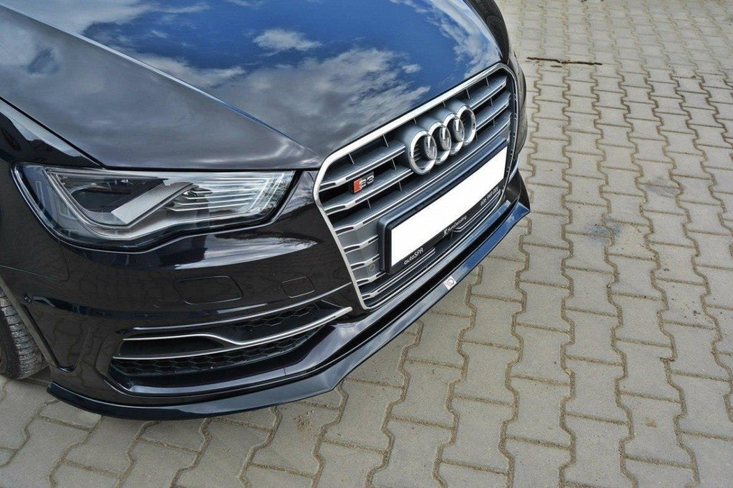 Maxton Design Front Splitter Audi S3 / A3 S-Line 8v Hatchback / Sportback