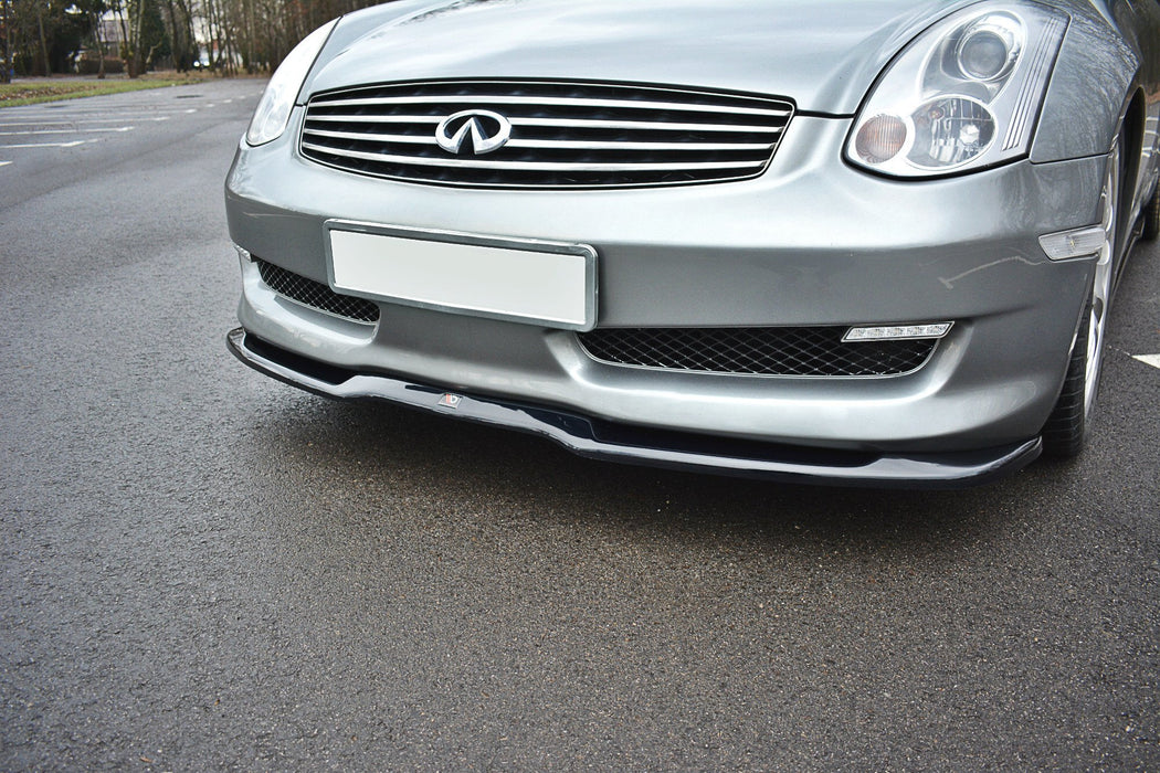 Maxton Design FRONT SPLITTER V.1 INFINITI G35 COUPE