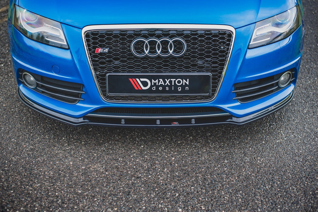 Maxton Design Front Splitter V.1 Audi S4 / A4 S-Line B8