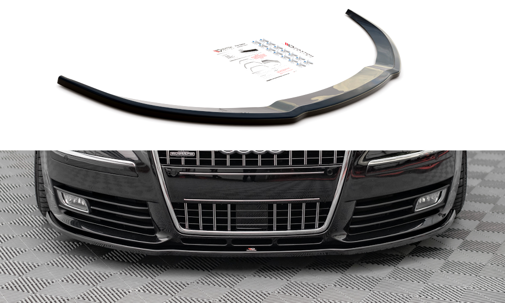 Maxton Design FRONT SPLITTER VW AUDI S8 D3