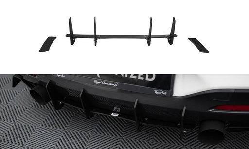 Maxton Design BMW 1 F20/F21 M-POWER FACELIFT - REAR DIFFUSER V.1