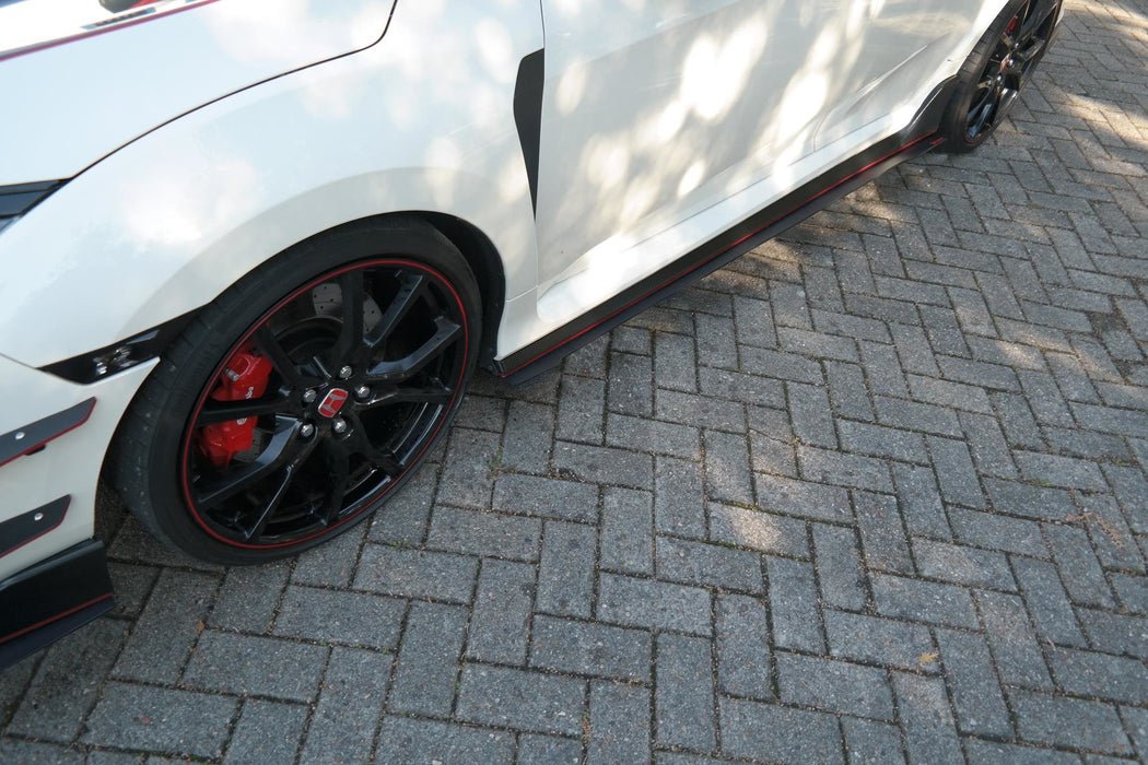 Maxton Design RACING SIDE SKIRTS DIFFUSERS HONDA CIVIC X TYPE R