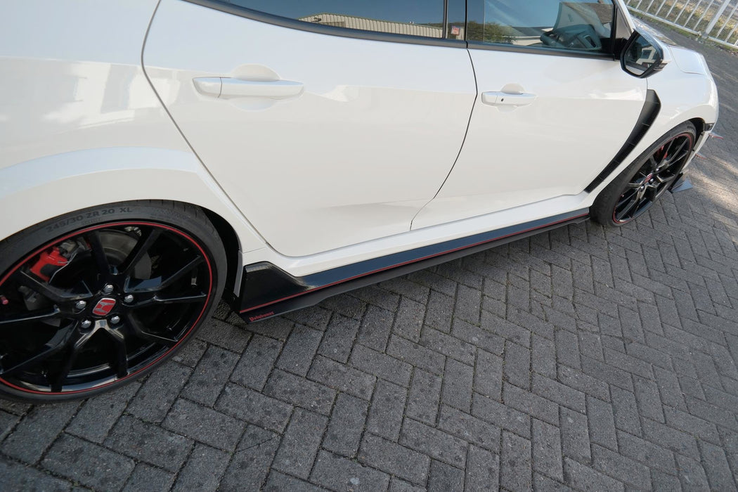 Maxton Design RACING SIDE SKIRTS DIFFUSERS HONDA CIVIC X TYPE R