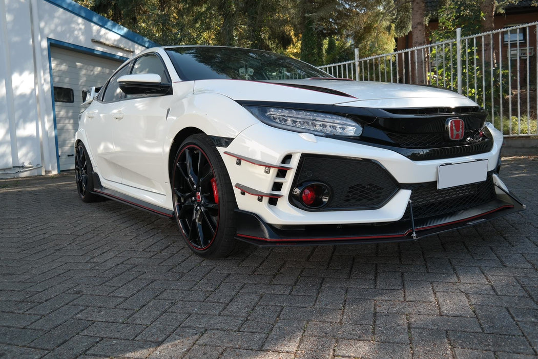 Maxton Design FRONT RACING SPLITTER V.1 HONDA CIVIC X TYPE R