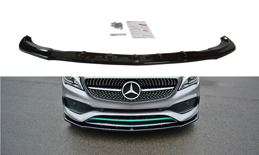 Maxton Design FRONT SPLITTER V.1 MERCEDES-BENZ CLA C117 AMG-LINE FACELIFT