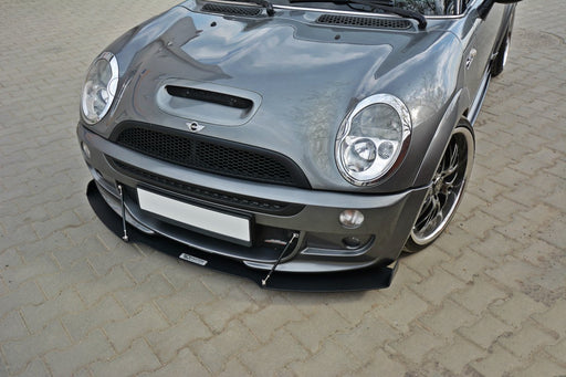 Maxton Design FRONT RACING SPLITTER MINI R53 COOPER S JCW