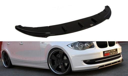 Maxton Design FRONT SPLITTER BMW 1 E81 / E87 (STANDARD FACELIFT MODEL)