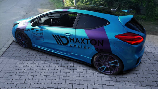 Maxton Design RACING SIDE SKIRTS DIFFUSERS KIA CEE'D / PRO CEE'D GT MK2