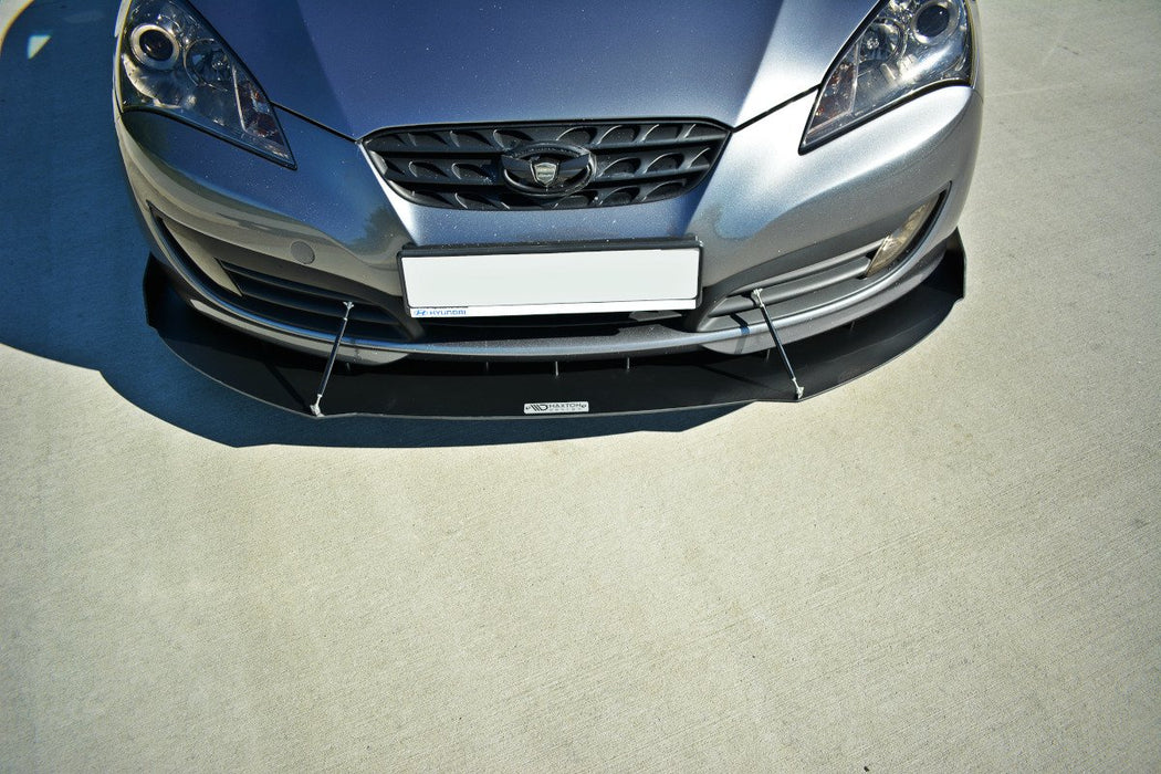 Maxton Design FRONT RACING SPLITTER HYUNDAI GENESIS COUPÉ MK.1