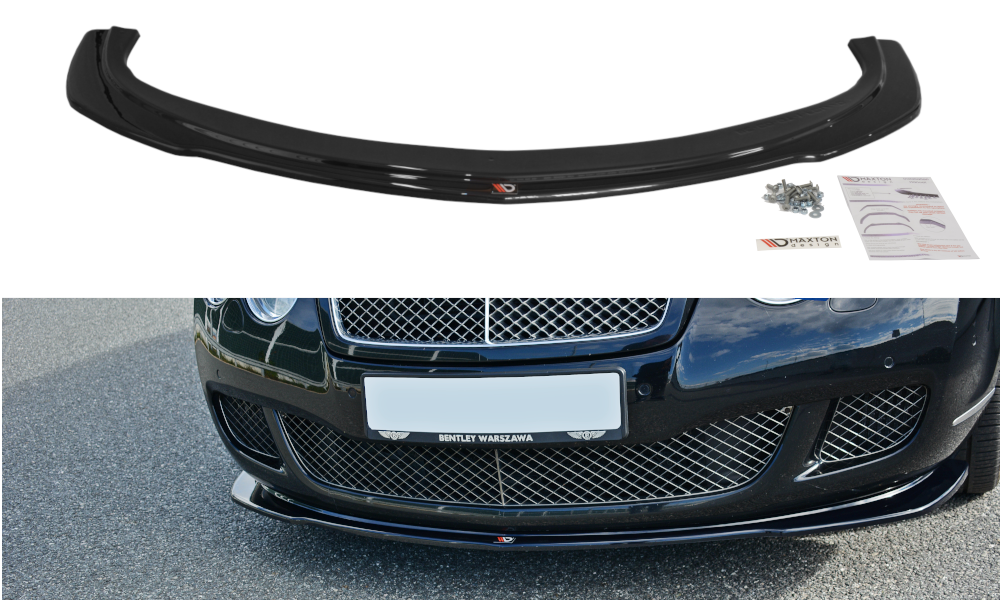 Maxton Design FRONT SPLITTER V.1 BENTLEY CONTINENTAL GT