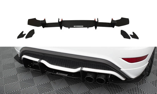 Maxton Design Rear Diffuser V.2 Ford Fiesta Mk7 ST FL