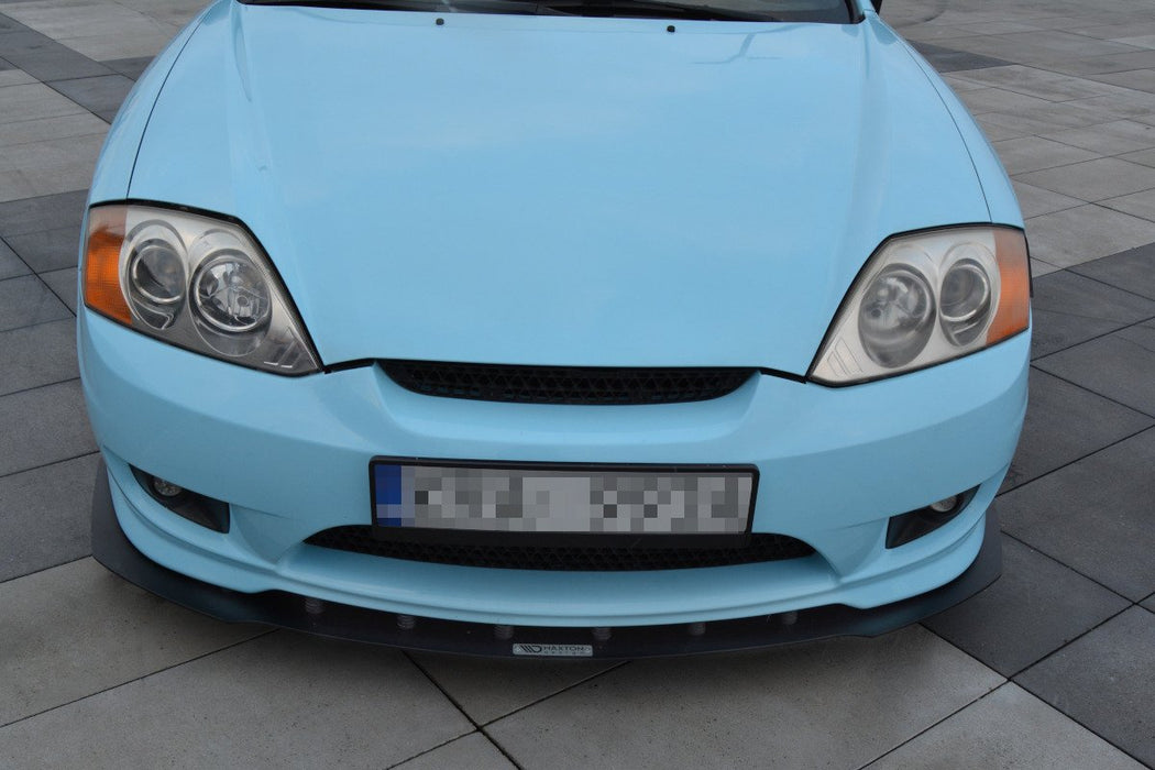 Maxton Design FRONT RACING SPLITTER HYUNDAI TIBURON MK.2 FACELIFT