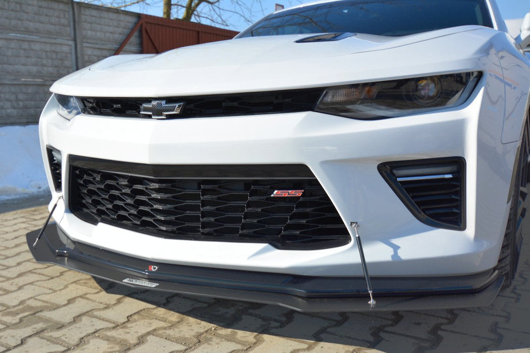 Maxton Design HYBRID FRONT SPLITTER CHEVROLET CAMARO 6TH-GEN. PHASE-I 2SS COUPE