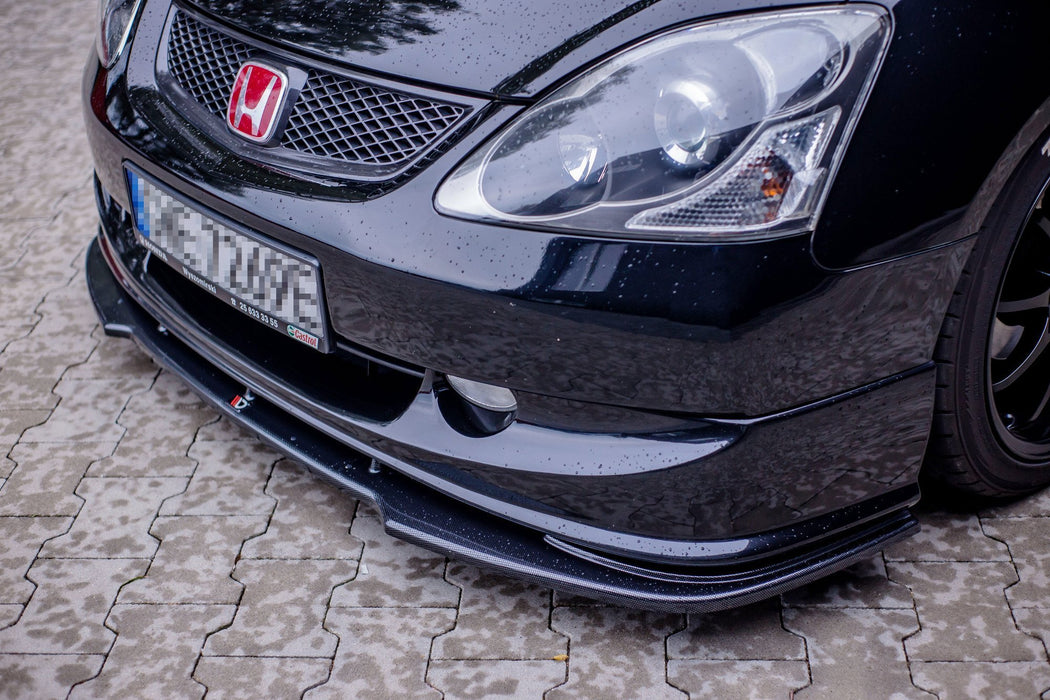 Maxton Design FRONT SPLITTER V.1 HONDA CIVIC EP3 (MK7) TYPE-R/S FACELIFT