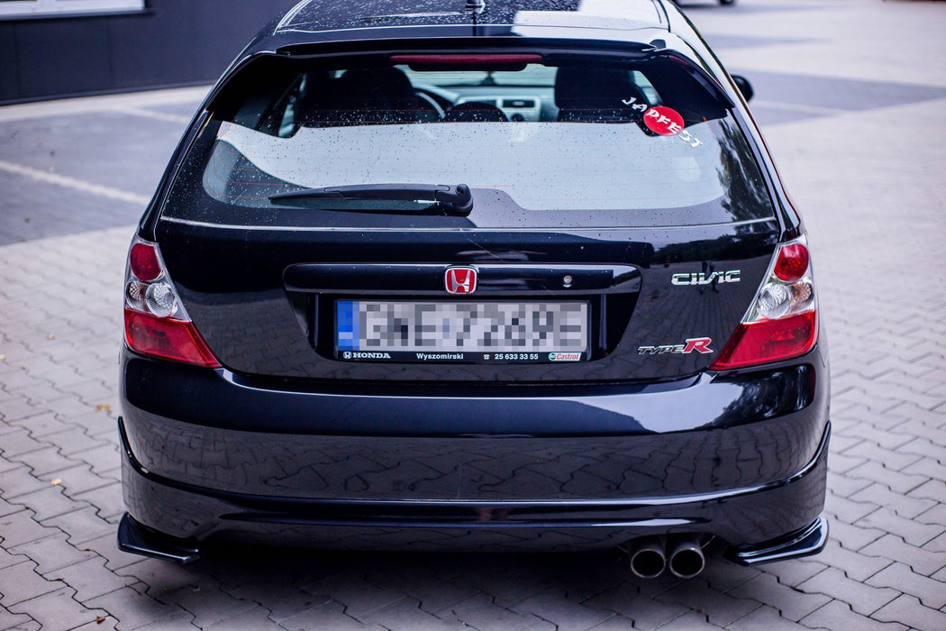 Maxton Design REAR SIDE SPLITTERS HONDA CIVIC EP3 (MK7) TYPE-R/S FACELIFT