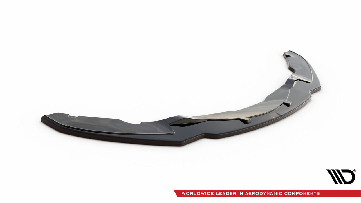 Maxton Design FRONT SPLITTER V.1 for BMW 4 Coupe / Gran Coupe / Cabrio M-Pack F32 / F36 / F33