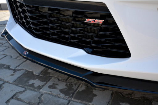 Maxton Design FRONT SPLITTER V.2 CHEVROLET CAMARO 6TH-GEN. PHASE-I 2SS COUPE