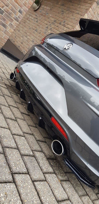 Maxton Design REAR VALANCE VOLKSWAGEN SCIROCCO MK.3 R FACELIFT