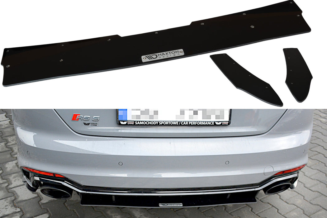 Maxton Design Rear Diffuser V.1 Audi RS5 F5 Coupe / Sportback