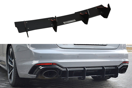 Maxton Design Rear Diffuser V.2 Audi RS5 F5 Coupe / Sportback