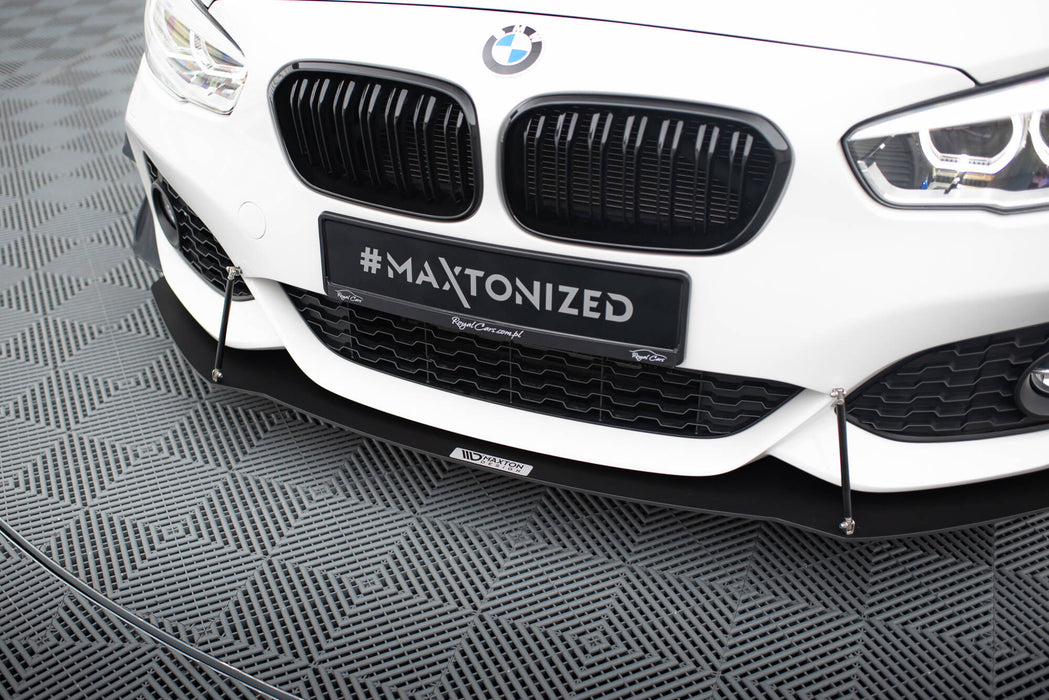 Maxton Design FRONT RACING SPLITTER V.1 BMW 1 F20/F21 M-Power FACELIFT