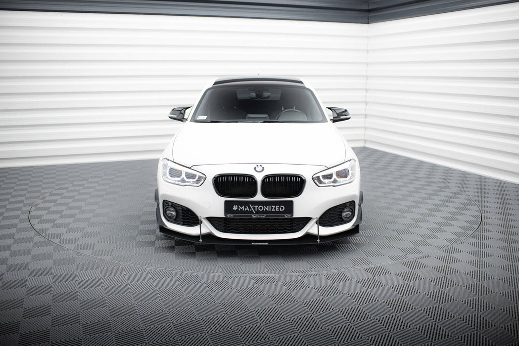 Maxton Design FRONT RACING SPLITTER V.2 BMW 1 F20/F21 M-Power FACELIFT