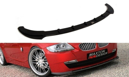 Maxton Design FRONT SPLITTER BMW Z4 E85 / E86 (FACELIFT MODEL)