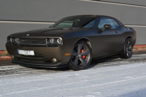 Maxton Design FRONT SPLITTER DODGE CHALLENGER MK3. PHASE-I SRT8 COUPE