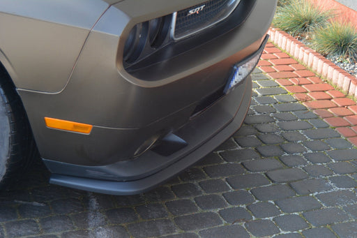 Maxton Design FRONT SPLITTER DODGE CHALLENGER MK3. PHASE-I SRT8 COUPE