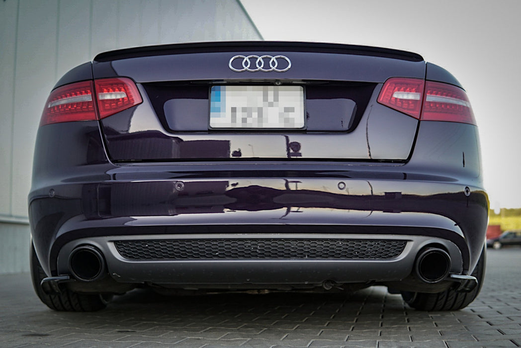 Maxton Design Spoiler Cap Audi A6 S-Line C6 FL Sedan