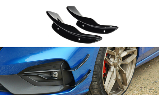 Maxton Design Front Bumper Wings (Canards) Ford Focus ST / ST-Line Mk4