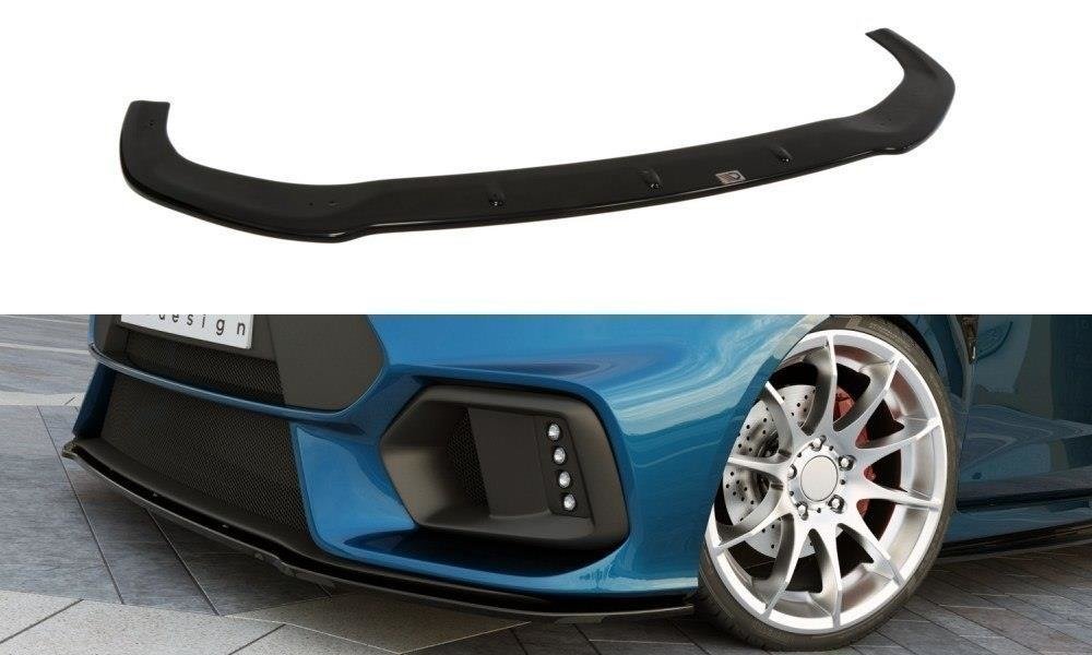 Maxton Design Front Splitter (Focus RS Look Bumper) Ford Fiesta Mk7 FL