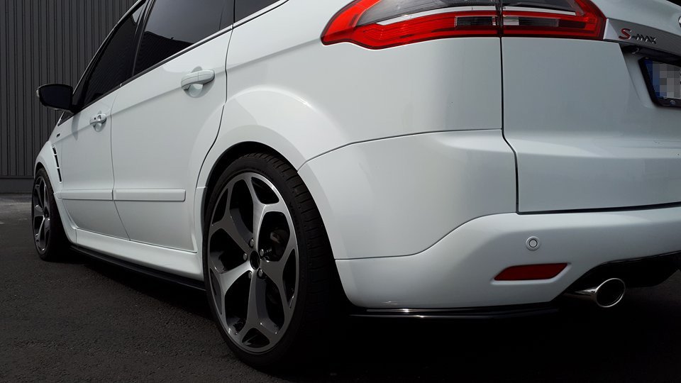 Maxton Design Rear Side Splitters Ford S-Max Titanium Mk1 FL