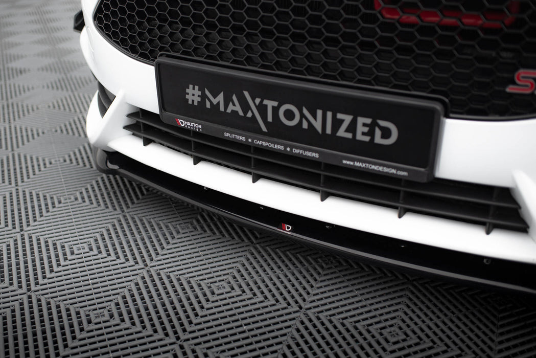 Maxton Design Front Splitter (Cupra) Ford Fiesta ST Mk7 FL