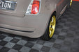 Maxton Design REAR SIDE SPLITTERS FIAT 500 HATCHBACK PREFACE