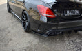 Maxton Design Rear Side Splitters Mercedes-AMG C 43 W205