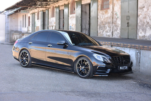 Maxton Design SIDE SKIRTS DIFFUSERS MERCEDES-BENZ S-CLASS AMG-LINE W222