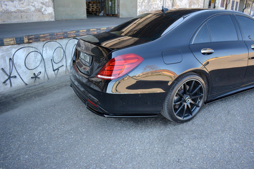 Maxton Design Rear Splitter MERCEDES-BENZ S-CLASS AMG-LINE W222