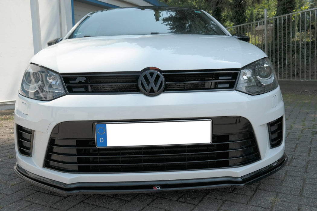 Maxton Design FRONT SPLITTER VOLKSWAGEN POLO MK5 R WRC